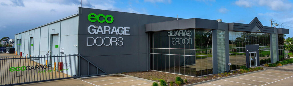 Eco Garage Doors modern commercial building exterior